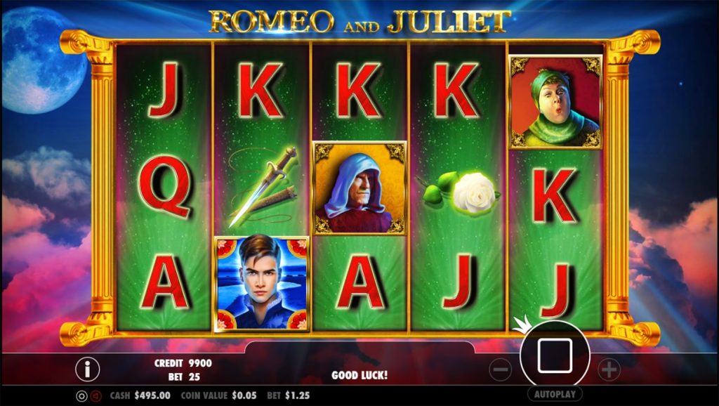 Romeo And Juliet Slot Oyunu